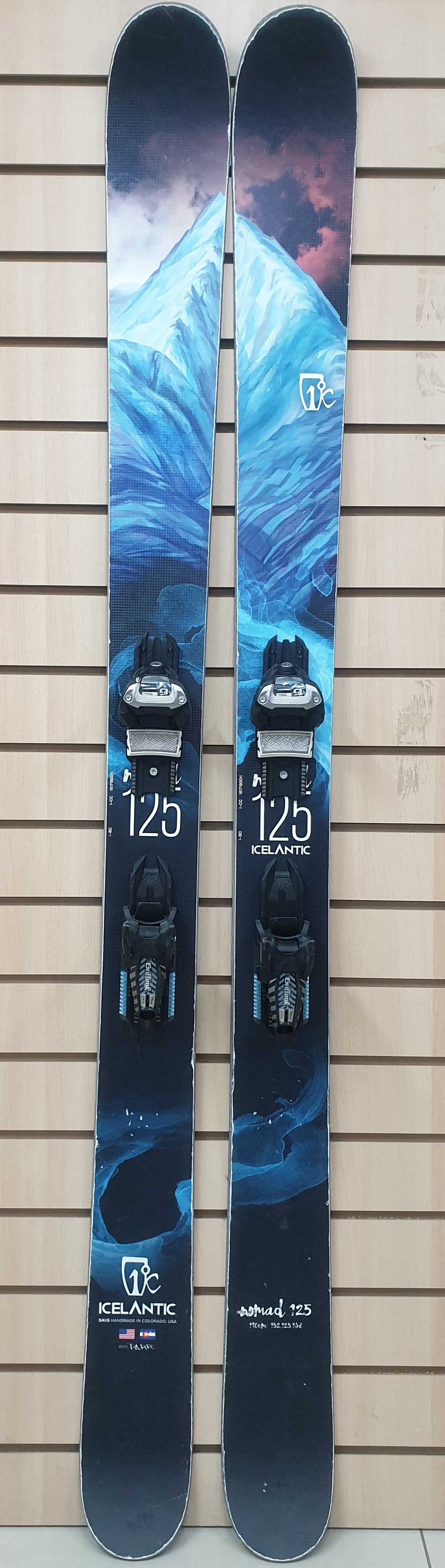 ICELANTIC NOMAD125 Marker Griffon 2019 Icelantic Nomad 125 170cm Nomad125