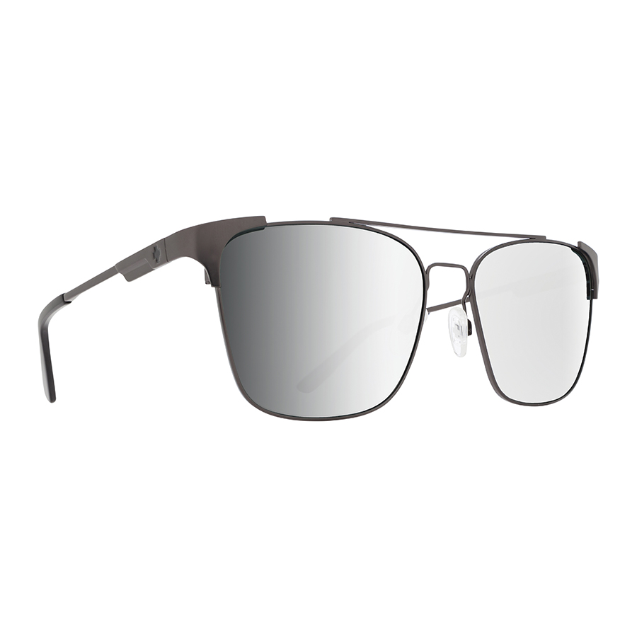 Солнцезащитные очки SPY Wingate Matte Gunmetal - Happy Gray Green W/ Silver Mirror 0