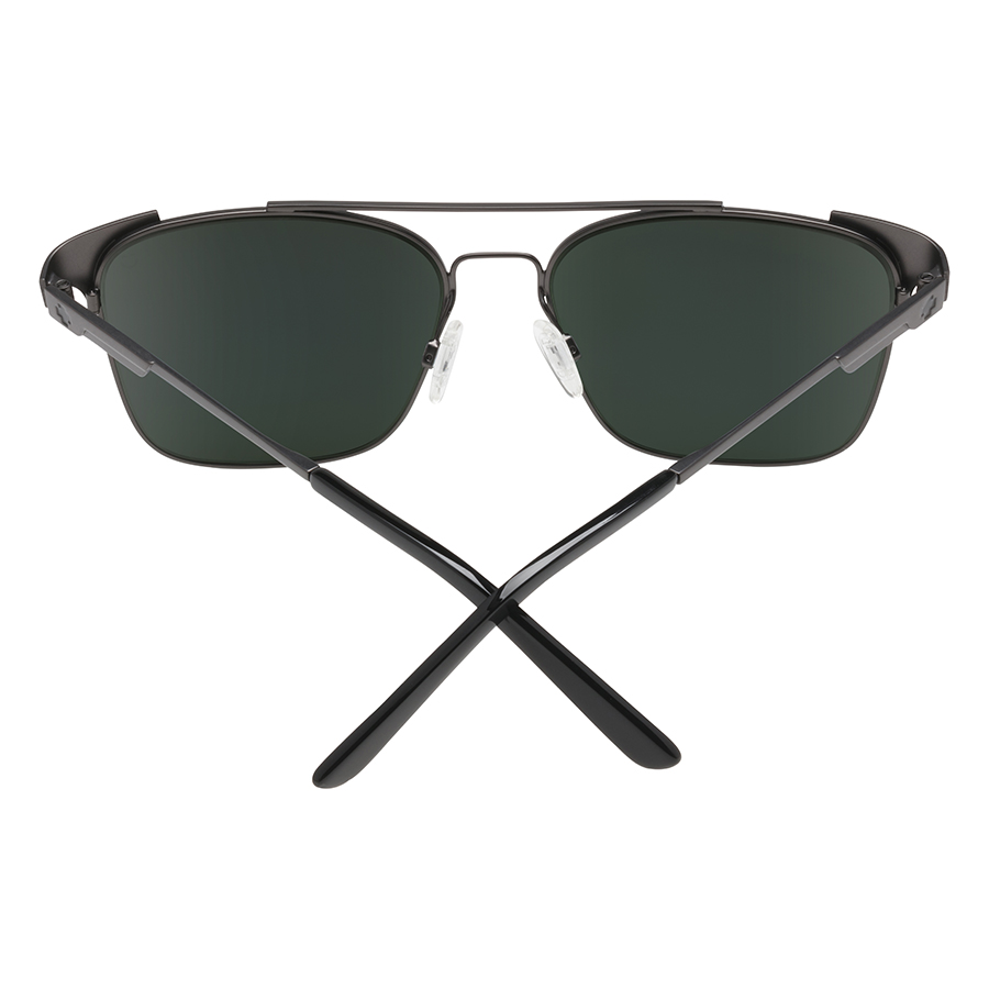 Солнцезащитные очки SPY Wingate Matte Gunmetal - Happy Gray Green W/ Silver Mirror 1