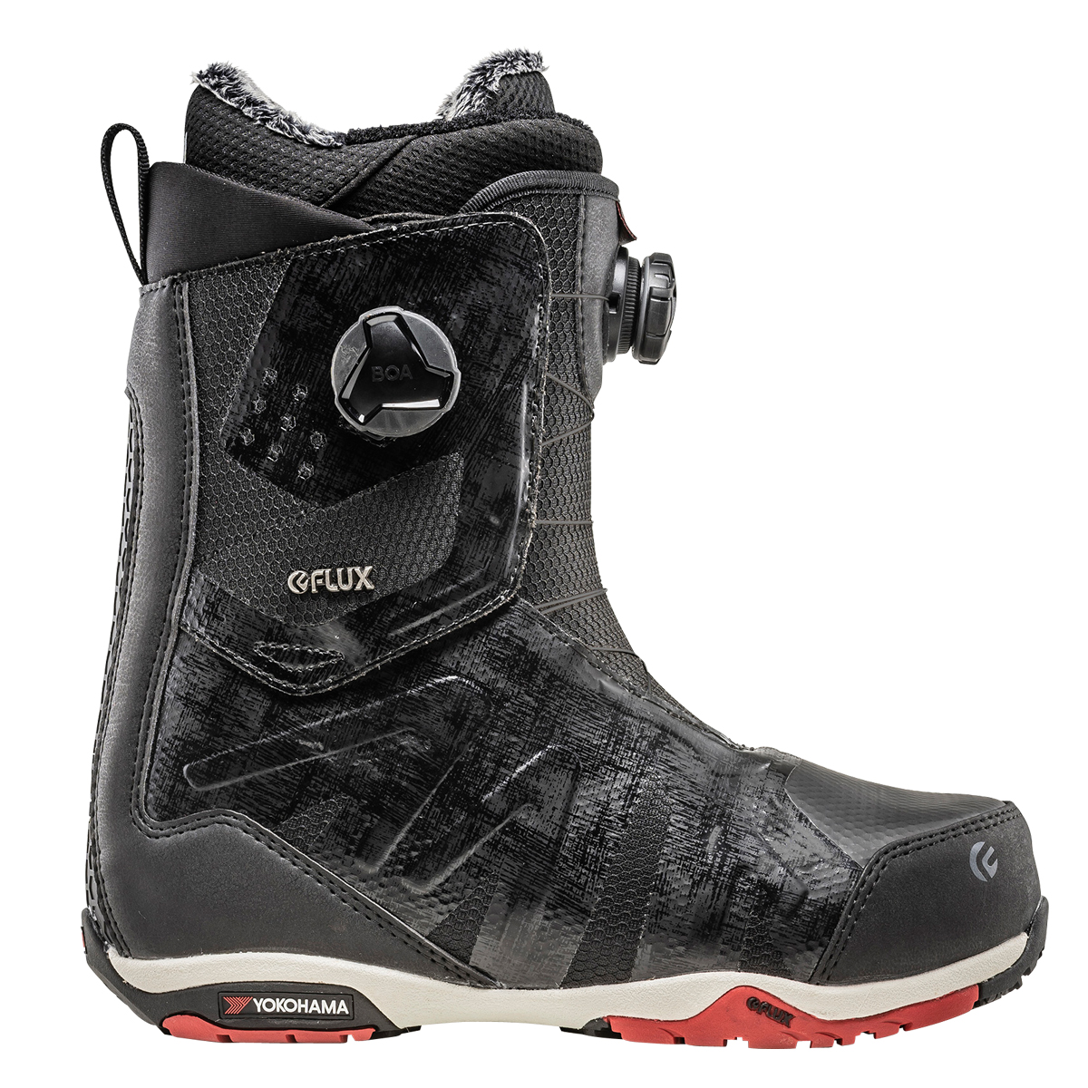 Сноубордические ботинки FLUX OM-BOA Black/Red 19-20 0